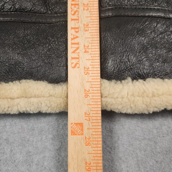 Vintage USAF Pilot Jacket Type G8 XL Genuine Sheepskin Lining Made In Turkey - Picture 13 of 16